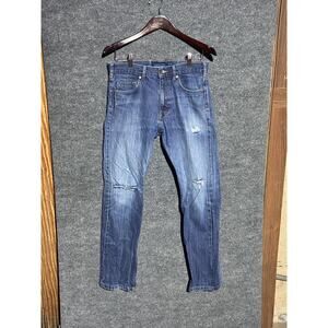 Patagonia Jeans Mens 30x30 Straight Leg Distressed Denim Pants Organic Cotton